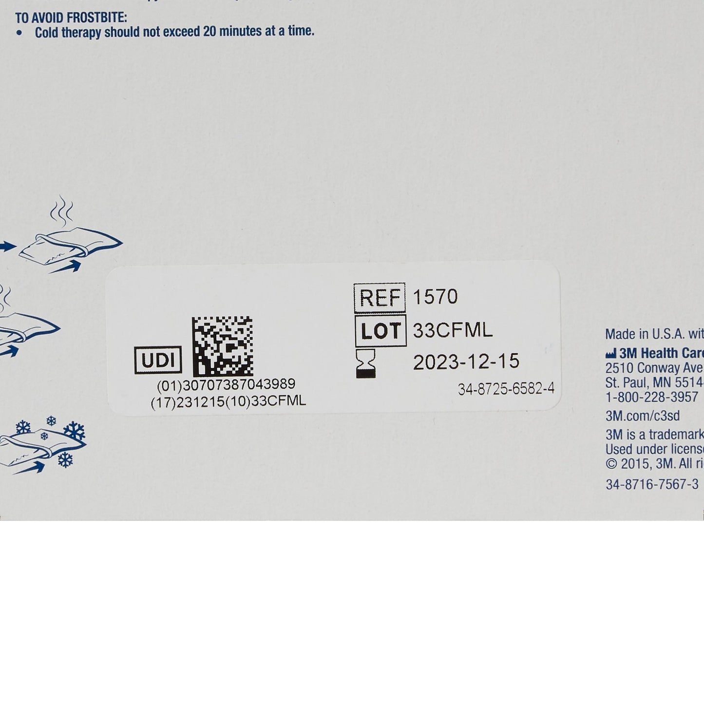 3M™ Hot / Cold Pack, 4 x 10 Inch 1570