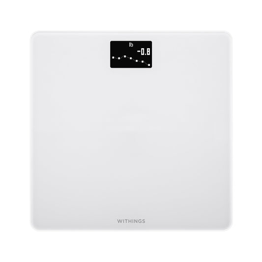 Withings Body Wifi Smart Scale, White WBS06-WHITE-ALL-INTER