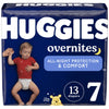 Unisex Baby Diaper Huggies® Overnites Size 7 Disposable Heavy Absorbency 54918