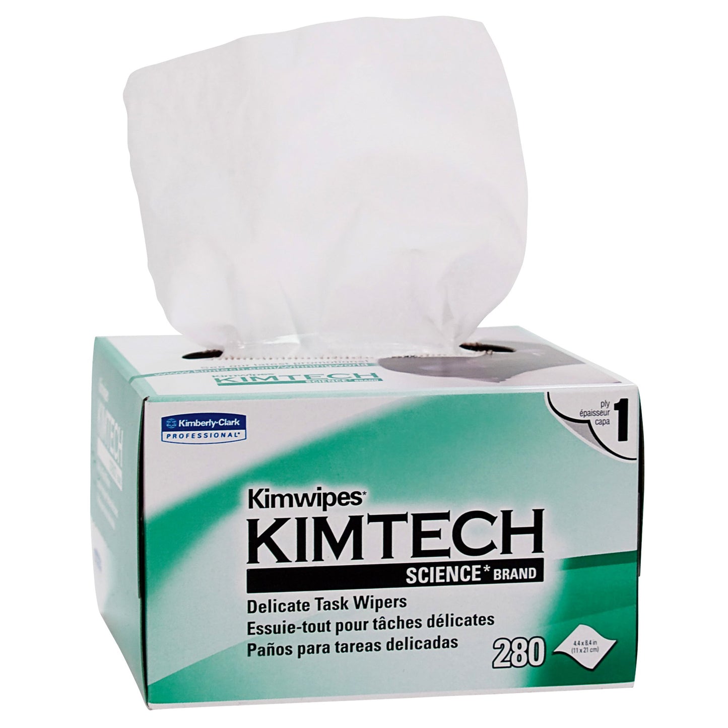 Kimberly Clark Kimtech Science Kimwipes Delicate Task Wipes, 1 Ply 34120, Case of 30