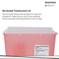 McKesson Prevent® Red Sharps Container, 1.25 Gallon, 10.75 x 10.5 x 4.75 Inch 2262