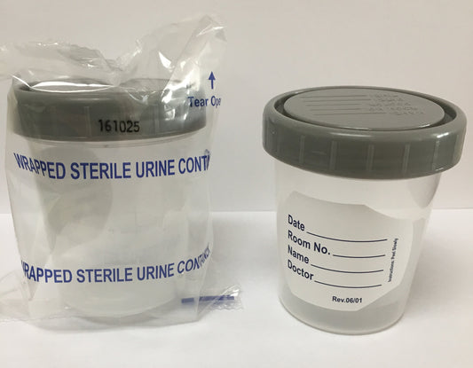 GMAX Industries Specimen Container, 120 mL GS398, Case of 100