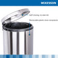 McKesson Trash Can, Stainless Steel, Round, 8 Gallons, 12 x 26.77 Inch 16-45269