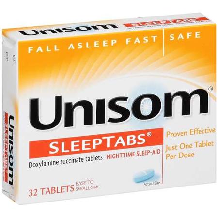 Sleep Aid Unisom® 32 per Bottle Tablet 25 mg Strength - 41167000609