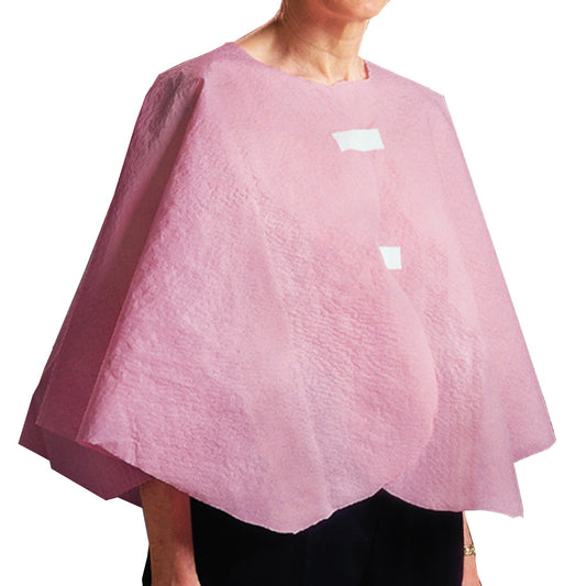 Exam Cape Mauve One Size Fits Most Front Opening Without Closure Unisex - 29047