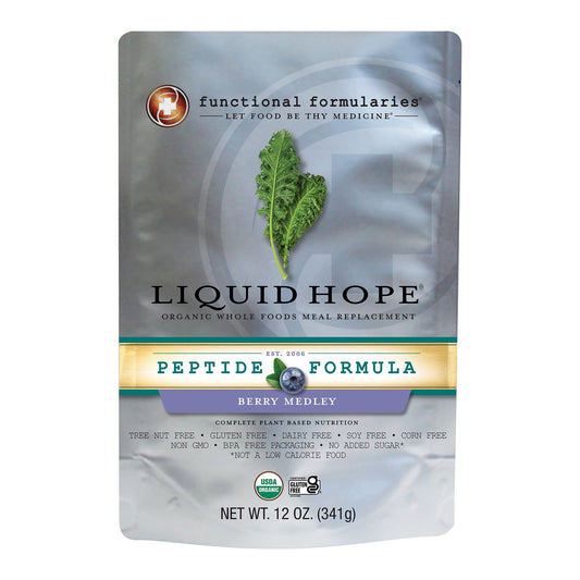 Oral Supplement Liquid Hope® Peptide Formula Berry Medley Flavor Liquid 12 oz. Pouch 212505