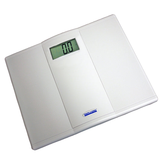 Floor Scale Health O Meter® Digital Display 550 lbs. / 250 kg Capacity White Battery Operated - 895KLT