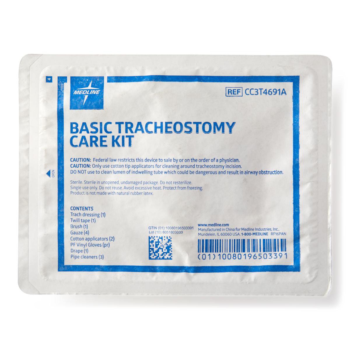 Medline Tracheostomy Care Kit CC3T4691A