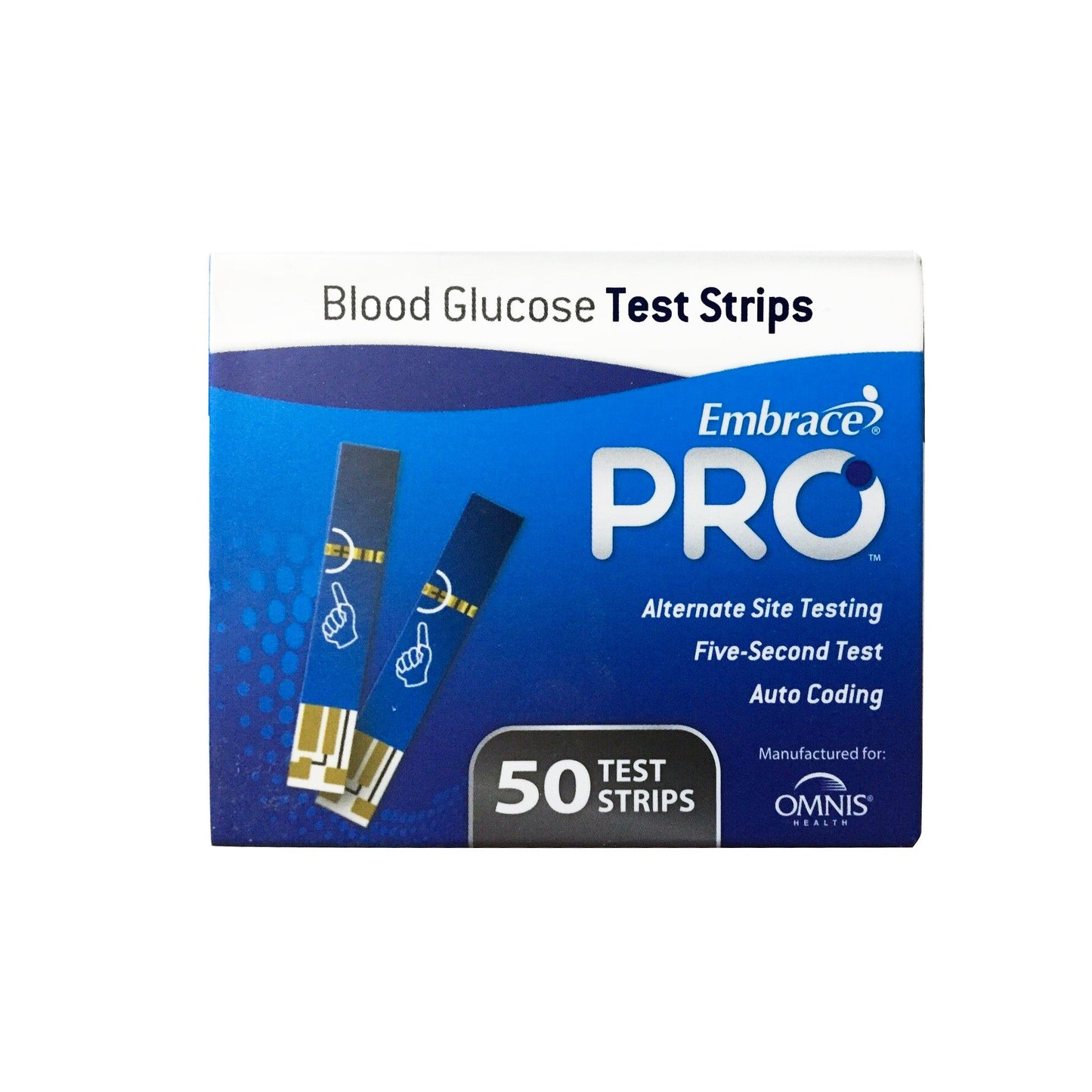 Embrace® Blood Glucose Test Strips ALL02AM0202
