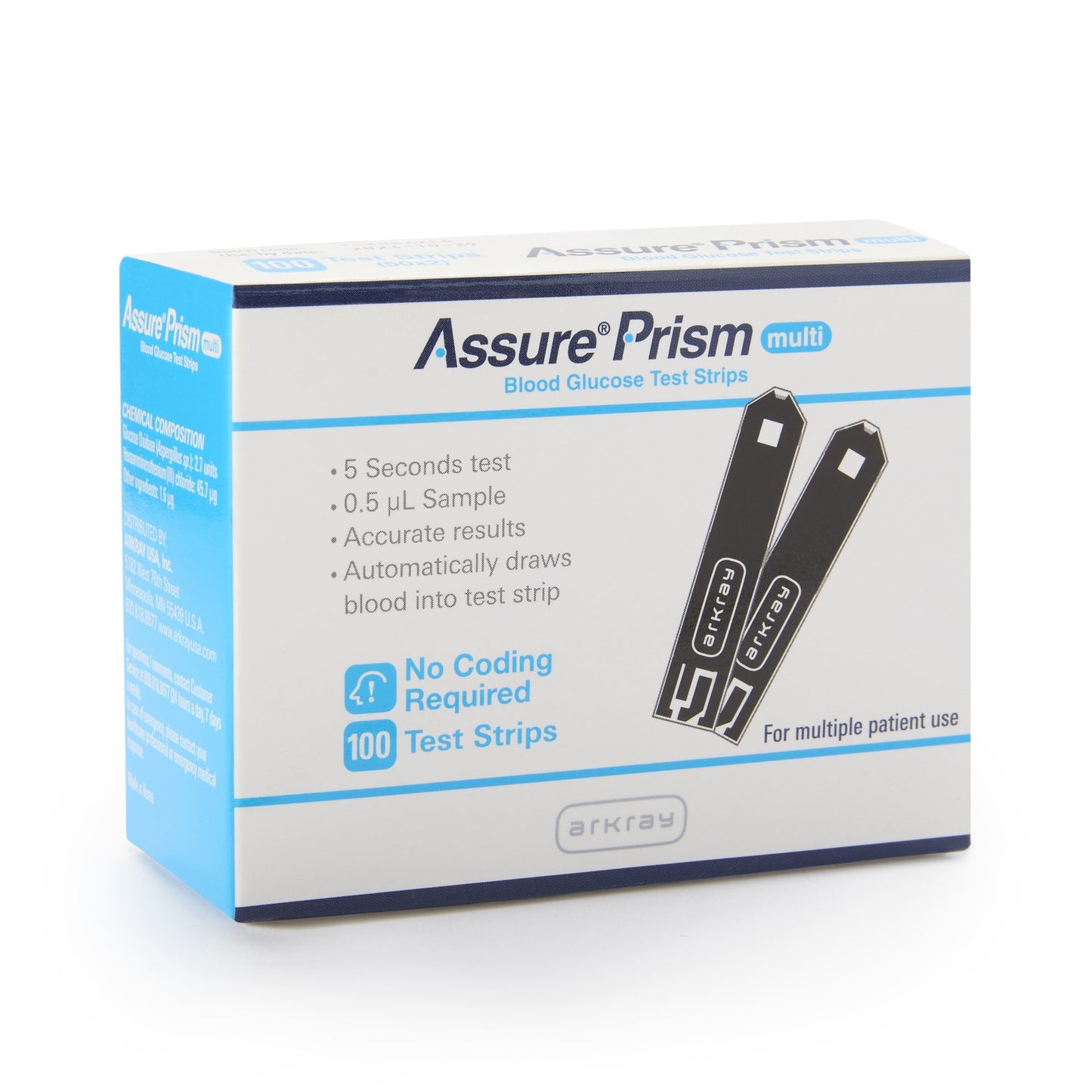 Assure® Prism Multi Blood Glucose Test Strips 530100