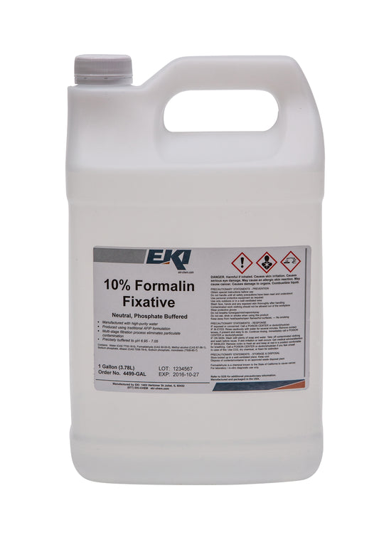 Histology Reagent Neutral Phosphate Buffered Formalin Fixative 10% 1 gal. - 4499-GAL