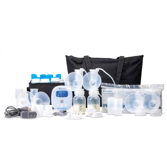 Double Electric Breast Pump Kit Ameda® Mya™ Joy Plus Deluxe 132A06