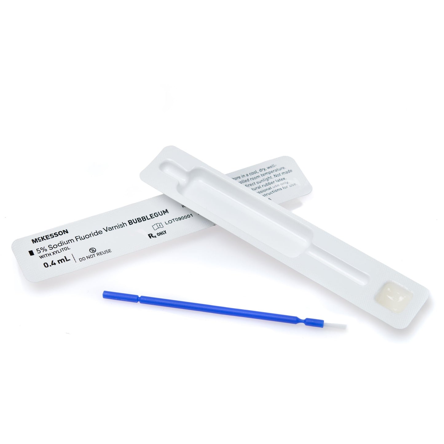 McKesson Fluoride Varnish 0.4 mL X 200 per Box Bubblegum Flavor - 184-FV200