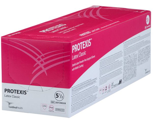 Surgical Glove Protexis™ Latex Classic Size 7.5 Sterile Latex Standard Cuff Length Smooth Cream Not Chemo Approved - 2D72N75X