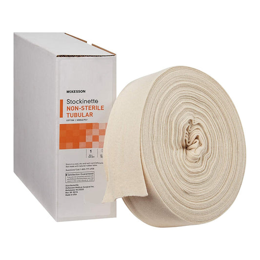 Stockinette Tubular McKesson 8 Inch X 25 Yard Cotton NonSterile - 16-4T-825