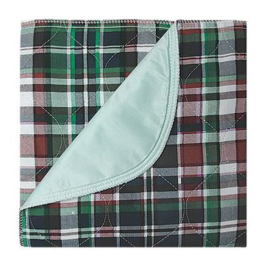 Reusable Underpad 34 X 36 Inch Polyester / Rayon Moderate Absorbency - 7136P-NAP-BL