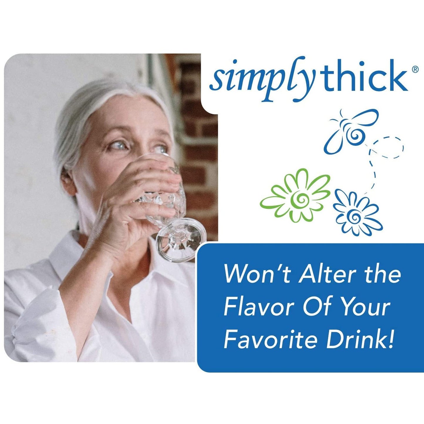 SimplyThick® Easy Mix™ Food and Beverage Unflavored Thickener, Honey Consistency STBULK25L3