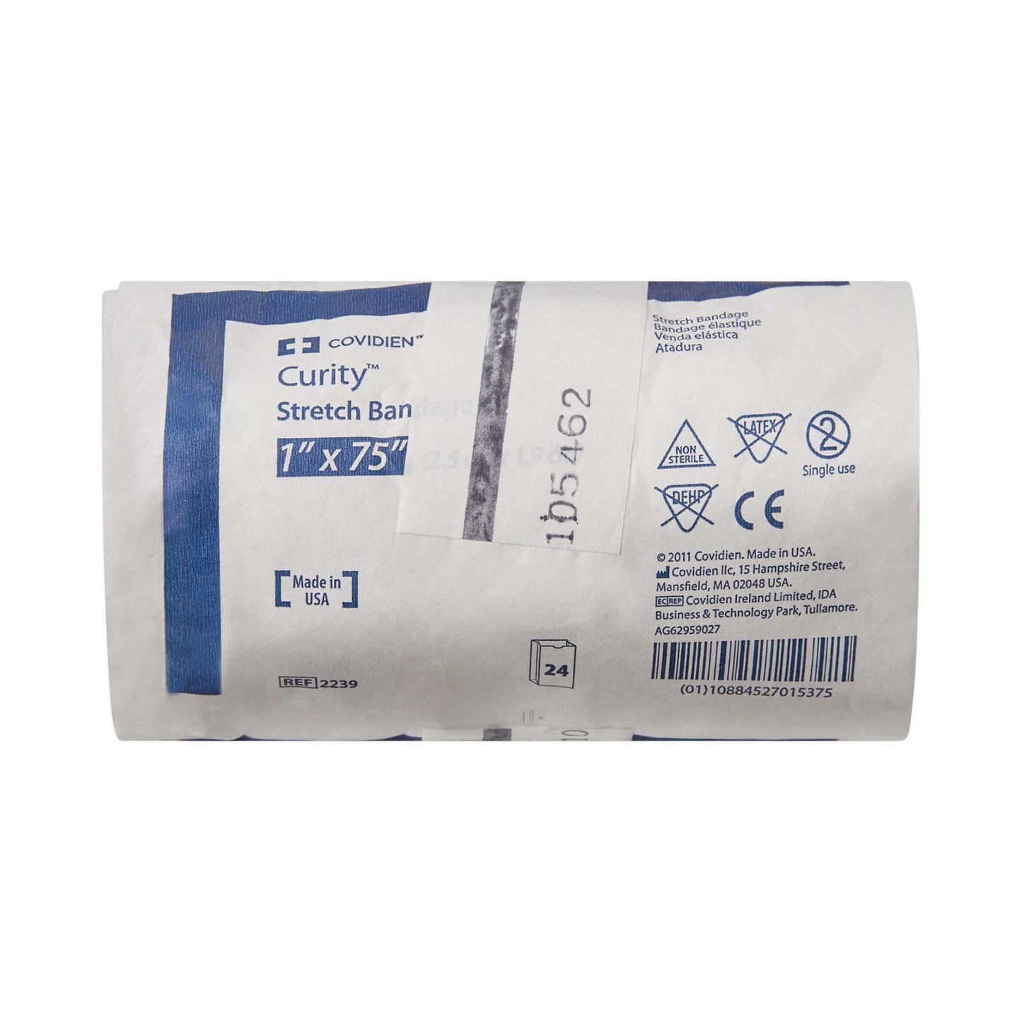 Curity™ Conforming Bandage, 1 x 75 Inch, 1-Ply 2239