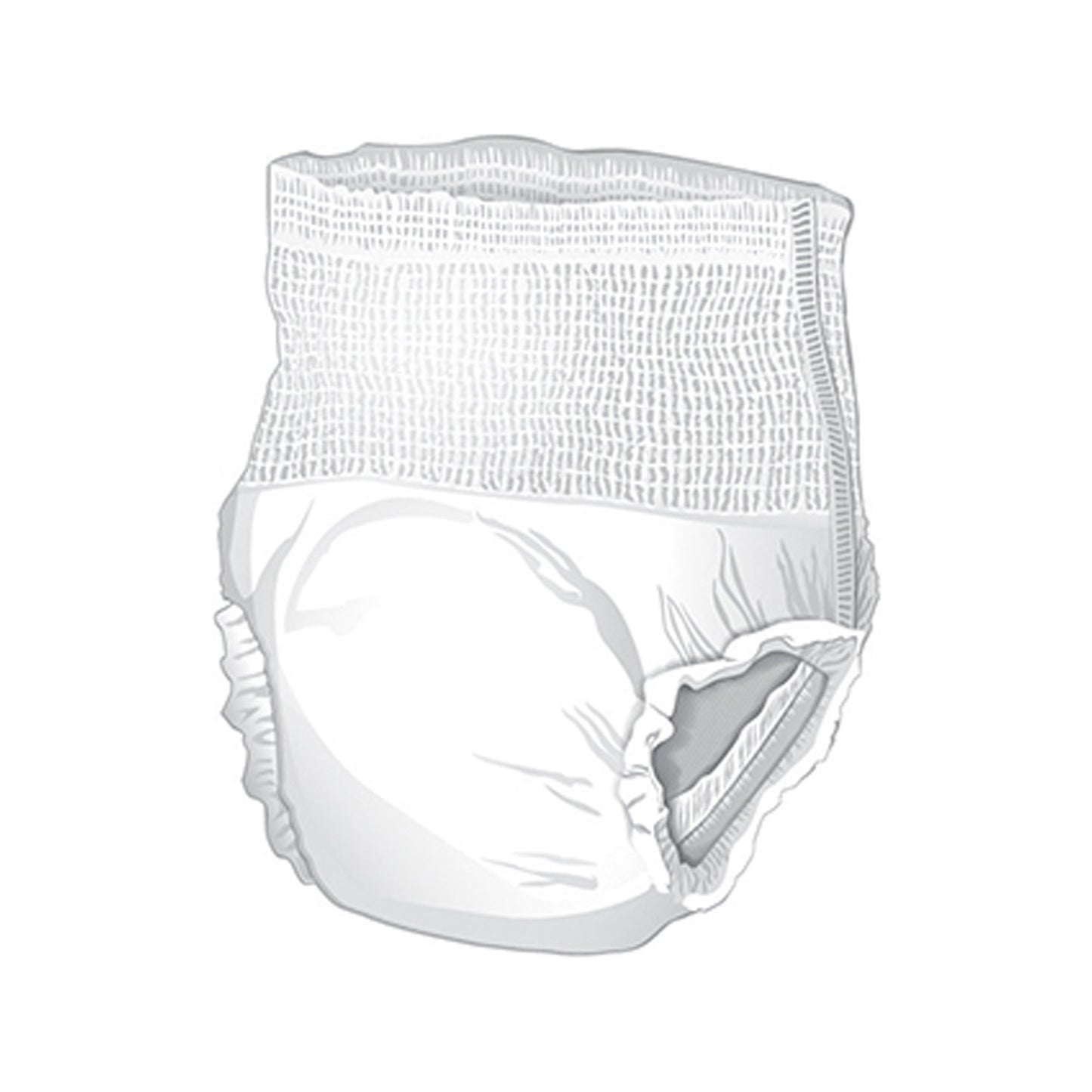 McKesson Extended Wear Maximum Absorbency Underwear, Medium UWEXTMD