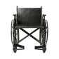 McKesson Bariatric Wheelchair, 22 Inch Seat Width 146-STD22ECDDA-SF