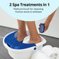 Foot Bath with Heat Boost HoMedics® Bubble Bliss Elite Blue / White Plastic FB-380HJ-1PK