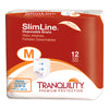 Unisex Adult Incontinence Brief Tranquility® Slimline® Medium Disposable Heavy Absorbency - 2122