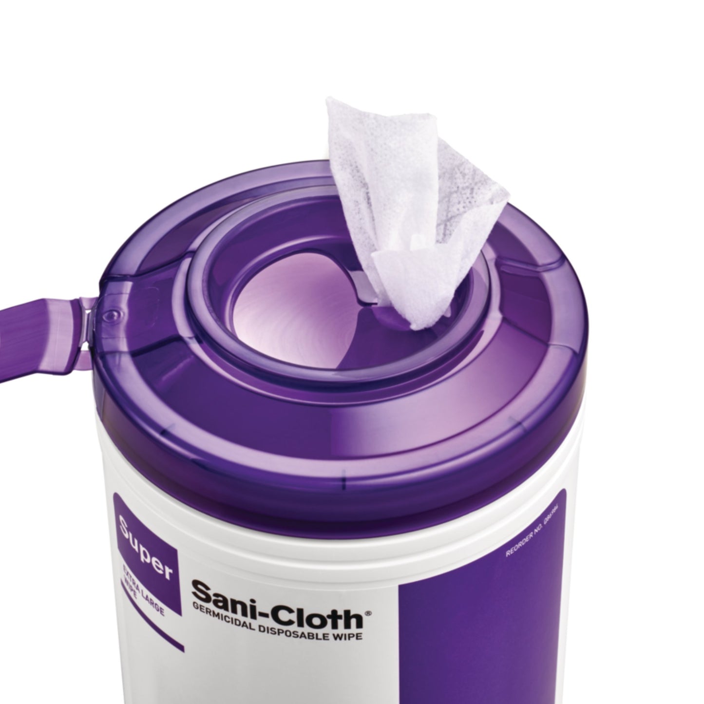 Super Sani-Cloth® Extra Large Germicidal Disinfectant Wipes, Canister, 75 ct. P86984
