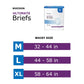 McKesson Ultimate Heavy Absorbency Incontinence Brief, Large BR33892