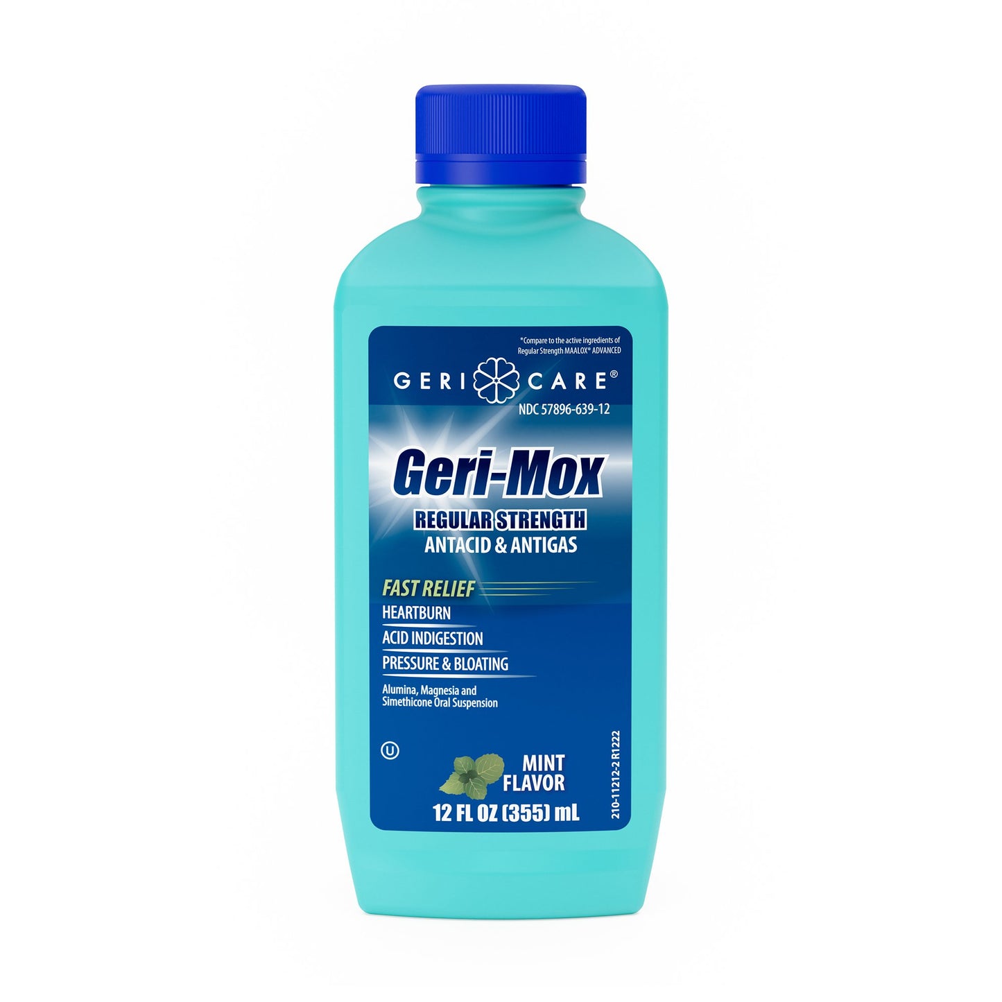 Antacid Geri-Care® Oral Suspension 12 oz. - QMLX-12-GCP