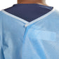 McKesson Nonrated Isolation Gowns, Blue, One Size Fits Most 16-NFKHLTSB6-OSFM