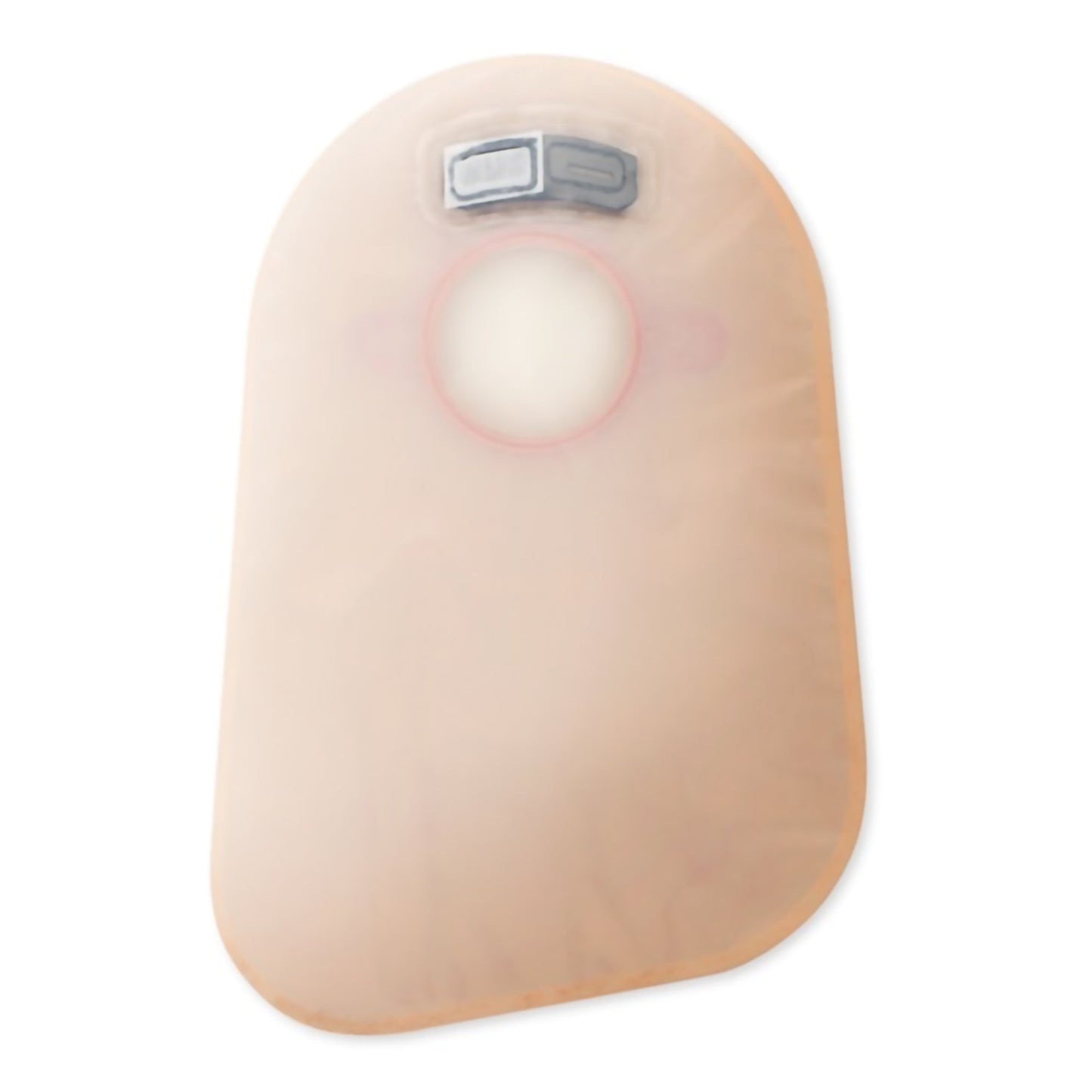 New Image™ 2-Piece Transparent Ostomy Pouch, Pre-cut to Fit 44 mm Stoma, Green 18362
