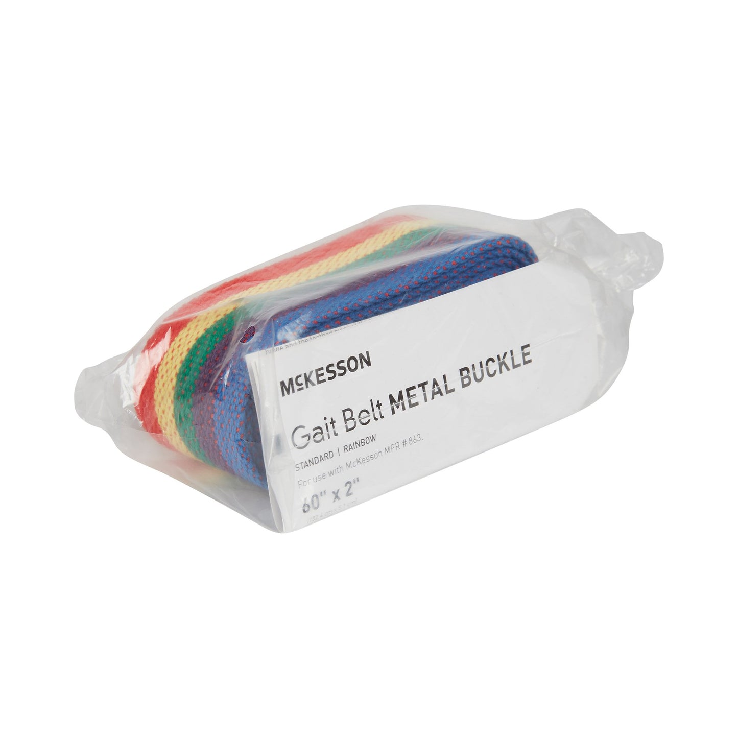 McKesson Rainbow Design Gait Belt, 60 Inch 863
