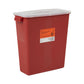 McKesson Prevent® Multi-purpose Sharps Container, 3 Gallon, 13.5 x 12.5 x 6 Inch 101-8710