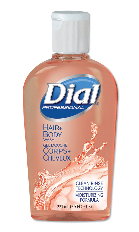 Shampoo and Body Wash Dial® Professional 7.5 oz. Flip Top Bottle Peach Scent - DIA04014