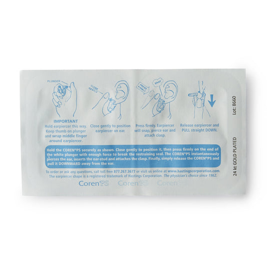 Nemsco Coren PS Ear Piercer NEMS-575, Box of 6