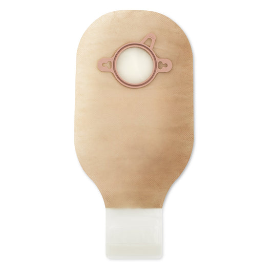 Ostomy Pouch New Image™ Two-Piece System 12 Inch Length Pre-Cut 1-3/4 Inch Stoma Drainable - 18002