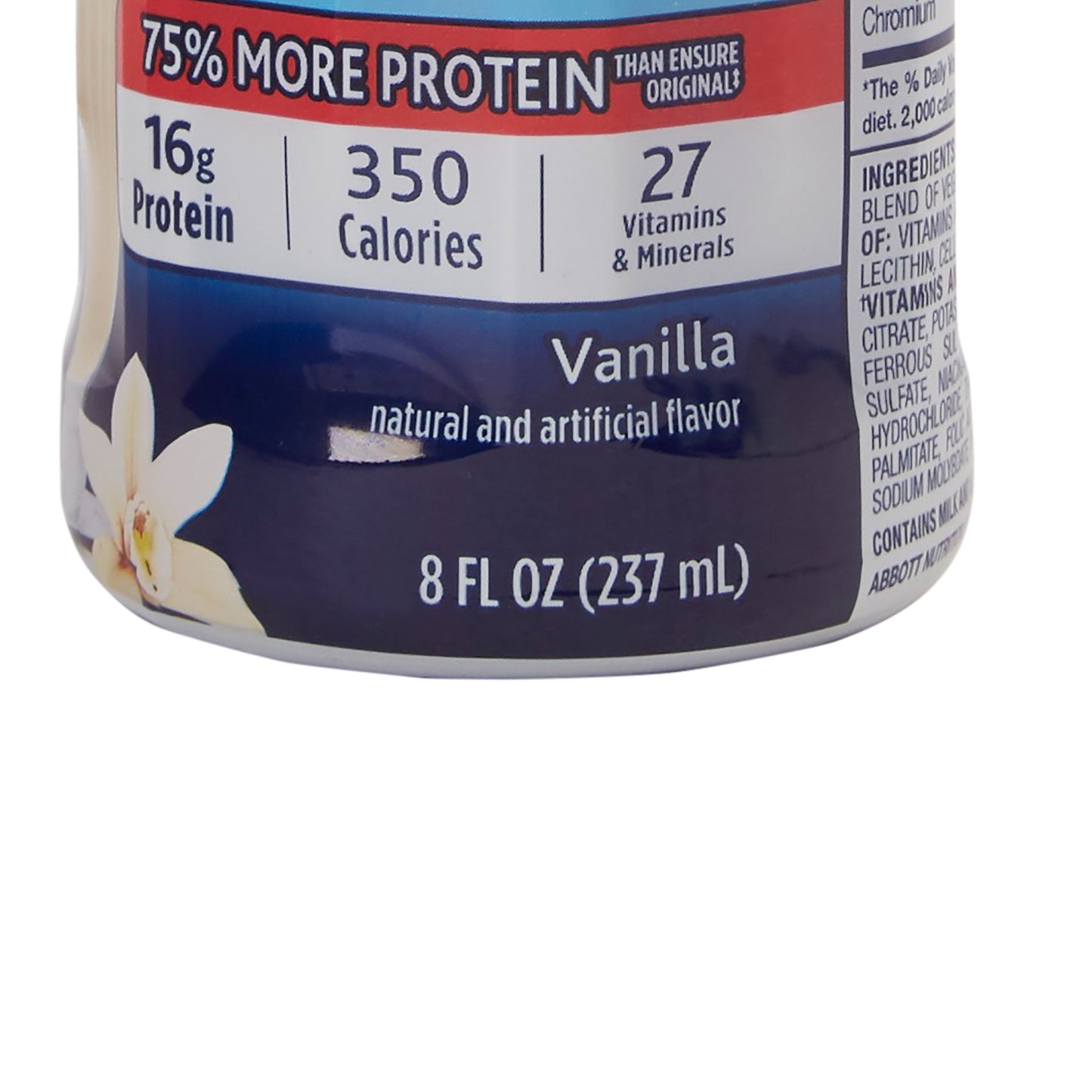 Ensure® Plus Nutrition Shake, Vanilla, 8-ounce bottle 57263