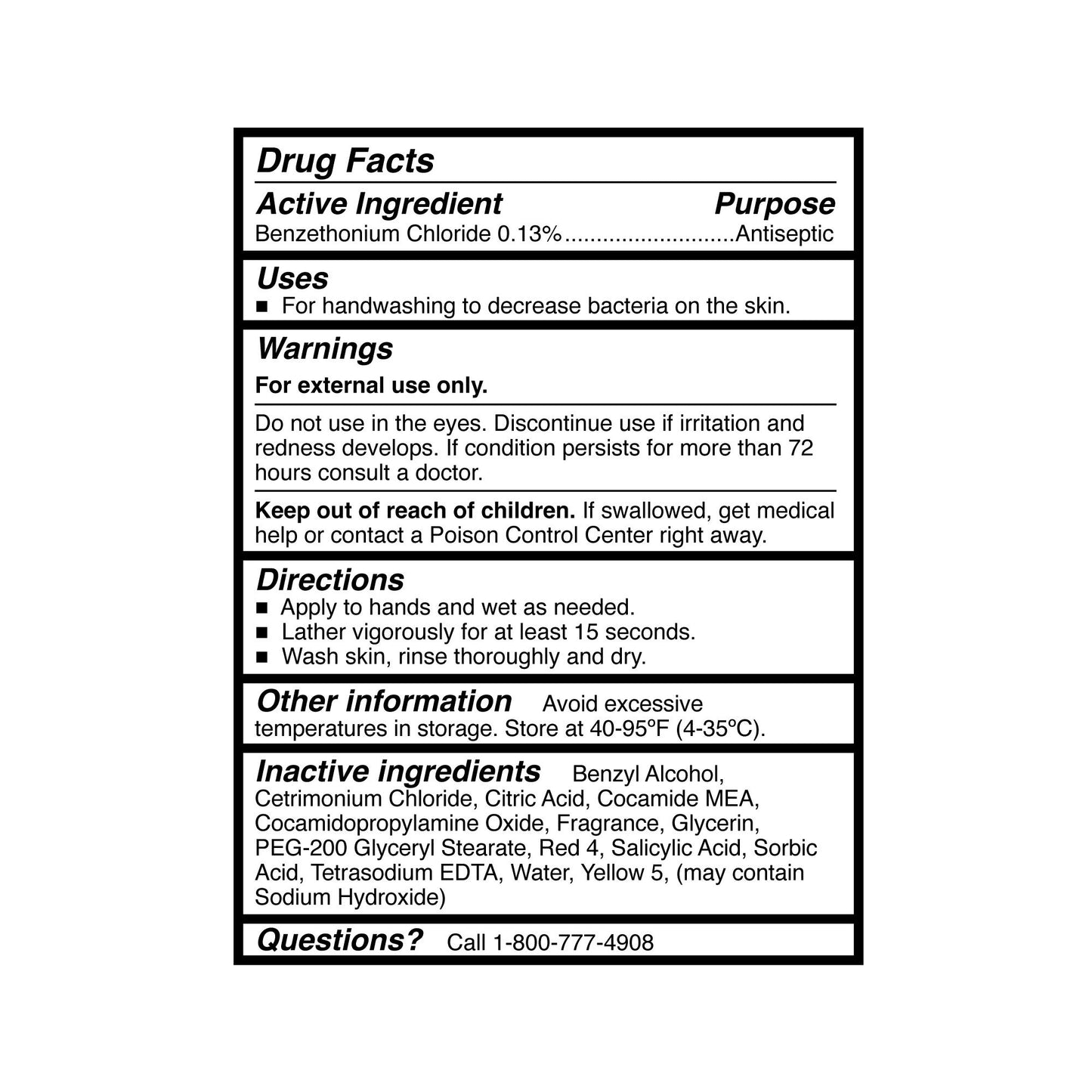 McKesson Clean Scent Antibacterial Soap, 1000 mL Refill Bag 53-28066-1000