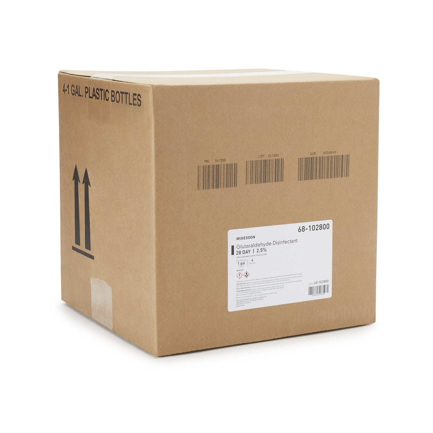 McKesson Glutaraldehyde High Level Disinfectant, 1 gal Jug 68-102800