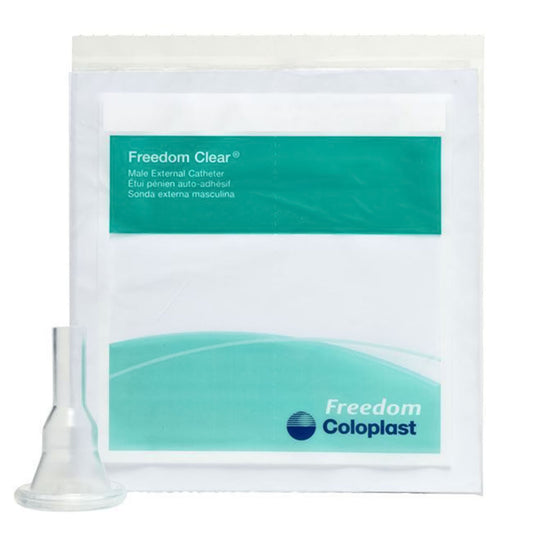Male External Catheter Freedom® Self-Adhesive Strip Silicone Small - 6100
