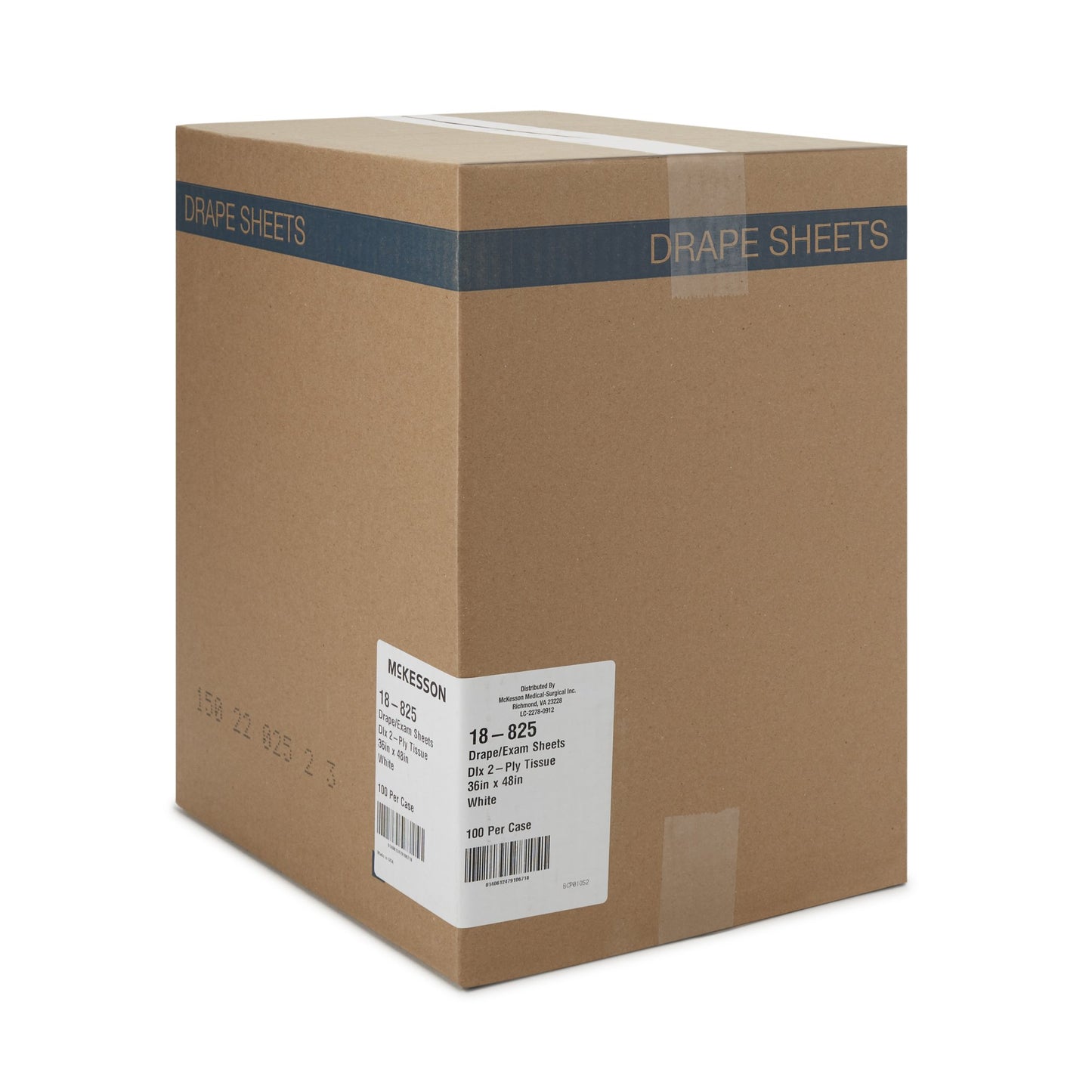 McKesson Nonsterile Physical Exam Drape, 36 x 48 Inch 18-825