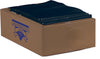 Trash Bag Colonial Bag 60 gal. Black HDPE / LLDPE 1.5 mil 38 X 58 Inch X-Seal Bottom Flat Pack - HL58XH