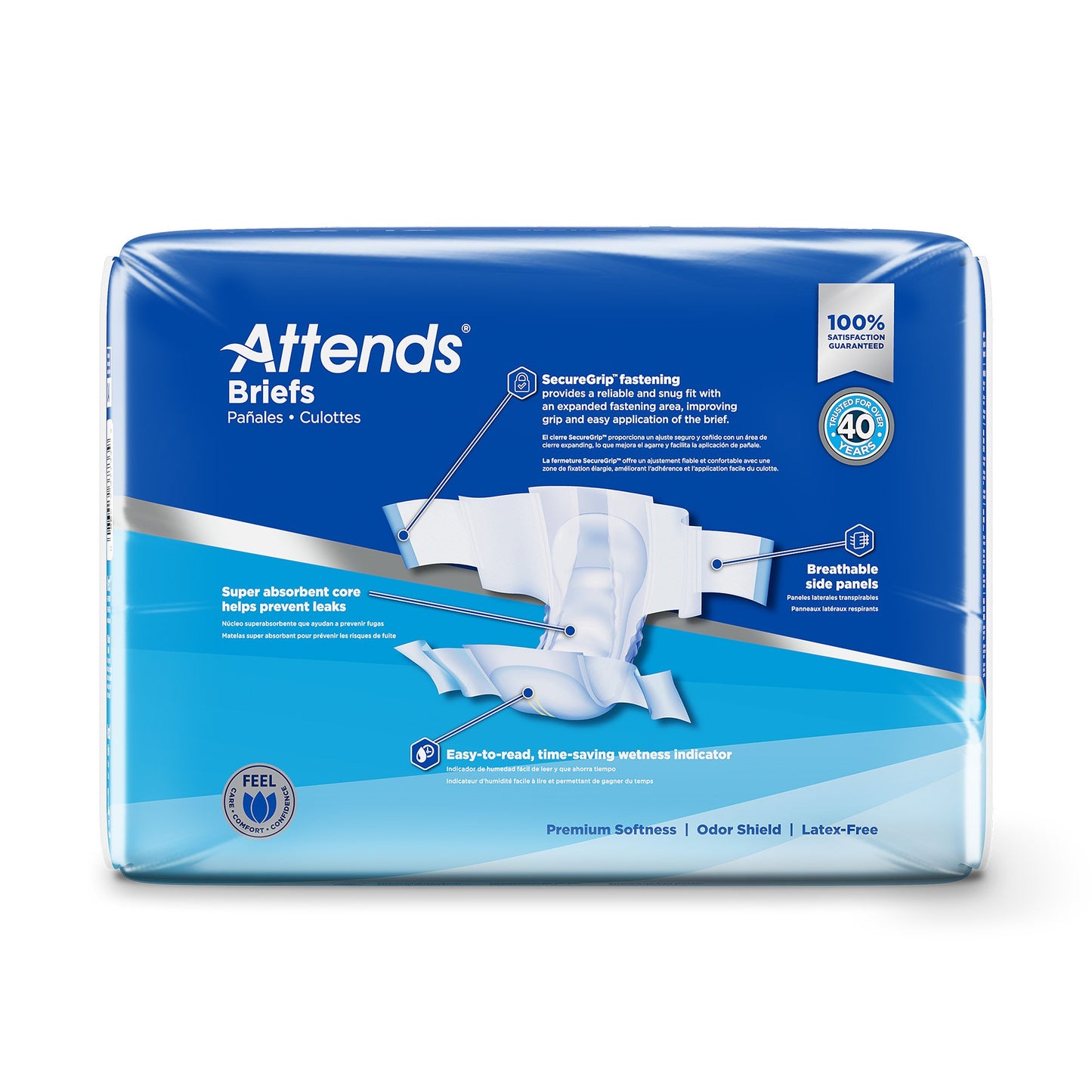 Attends® Heavy Absorbency Briefs, Extra Large DDA40