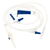 IV Pump Set McKesson Pump 2 Ports 10 Drops / mL Drip Rate Without Filter 97 Inch Tubing Solution Without Flow Regulator - TCBINF6519-A