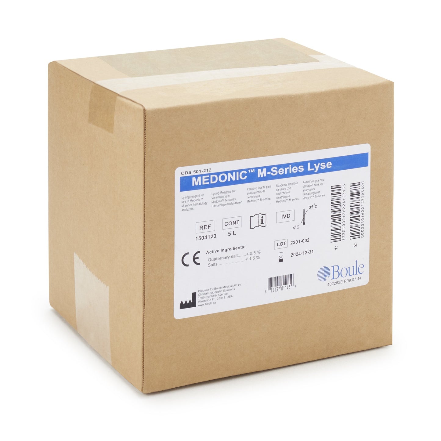 CDS Medonic™ M-Series Reagent, Lyse test 501-212