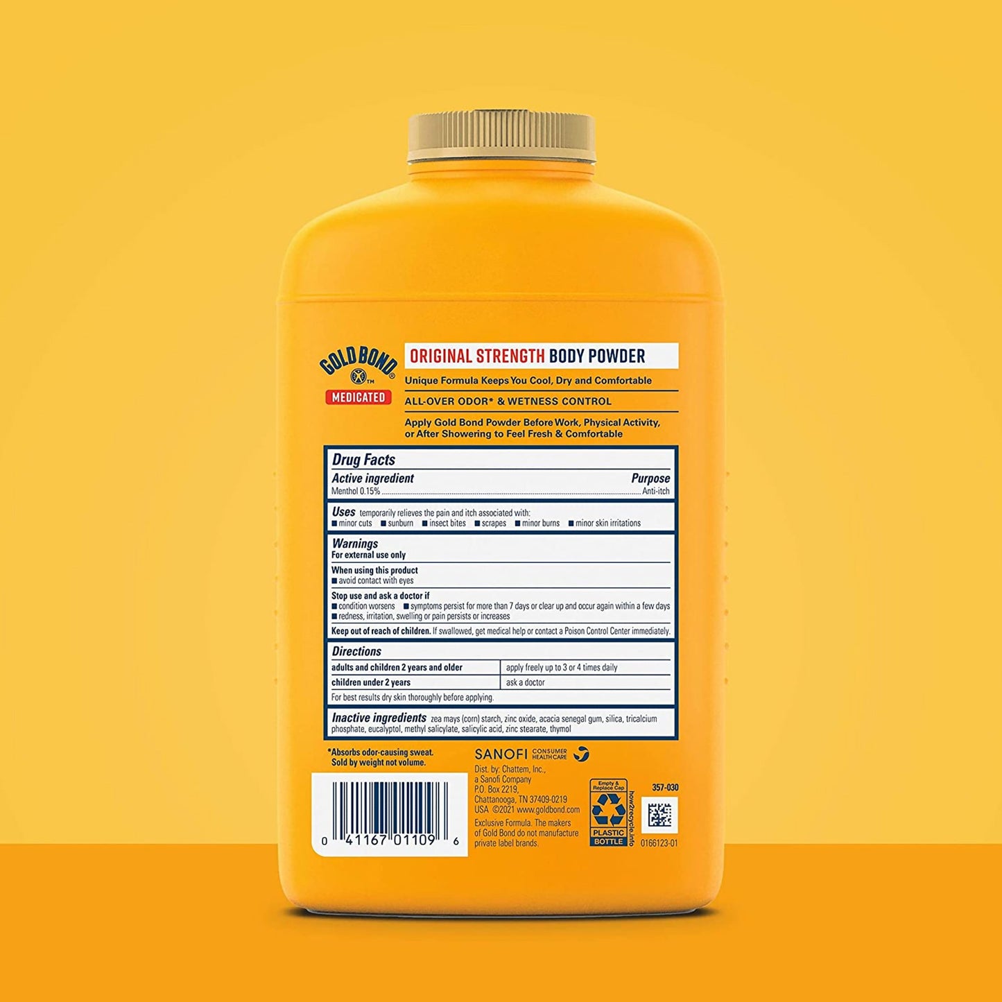 Gold Bond® Original Strength Medicated Body Powder 04116701109