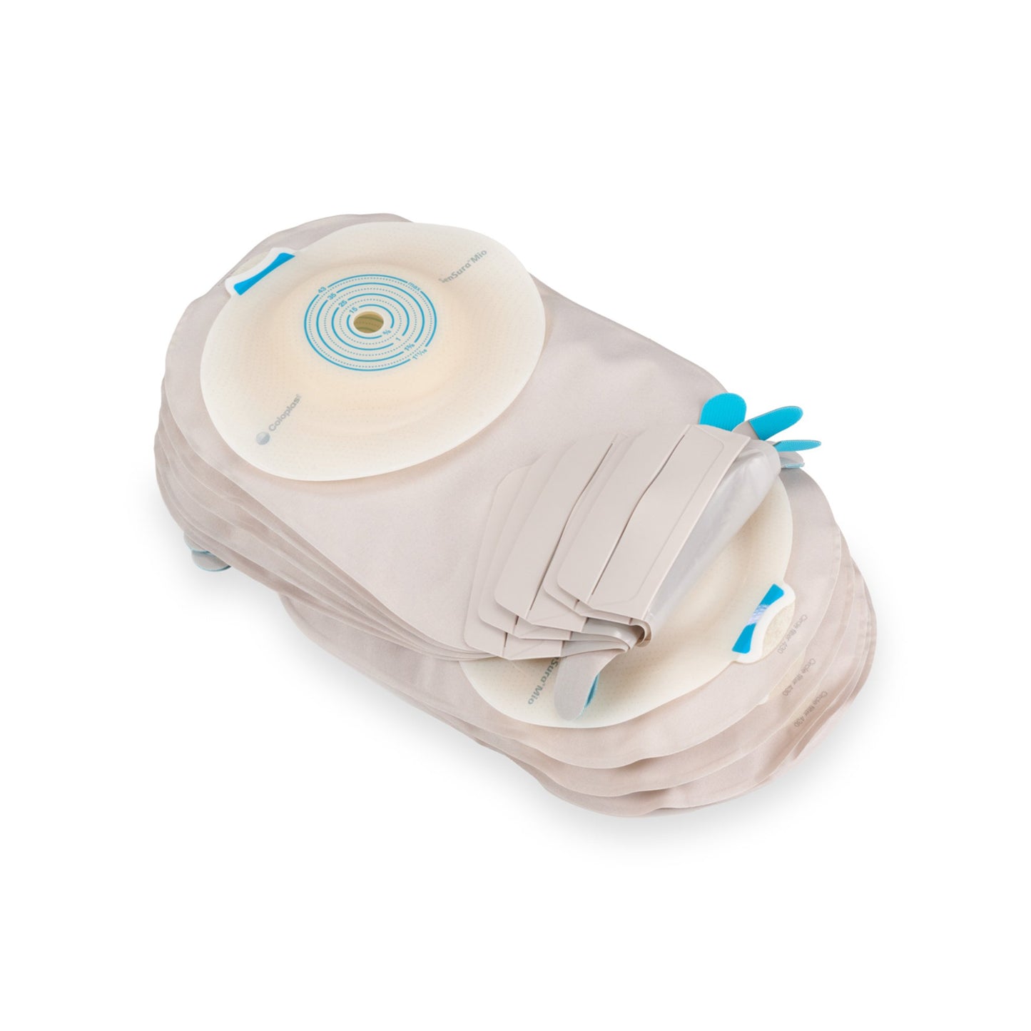 SenSura® Mio Convex One-Piece Drainable Transparent Filtered Ostomy Pouch, 11 Inch Length, 3/8 to 1-11/16 Inch Stoma 16767