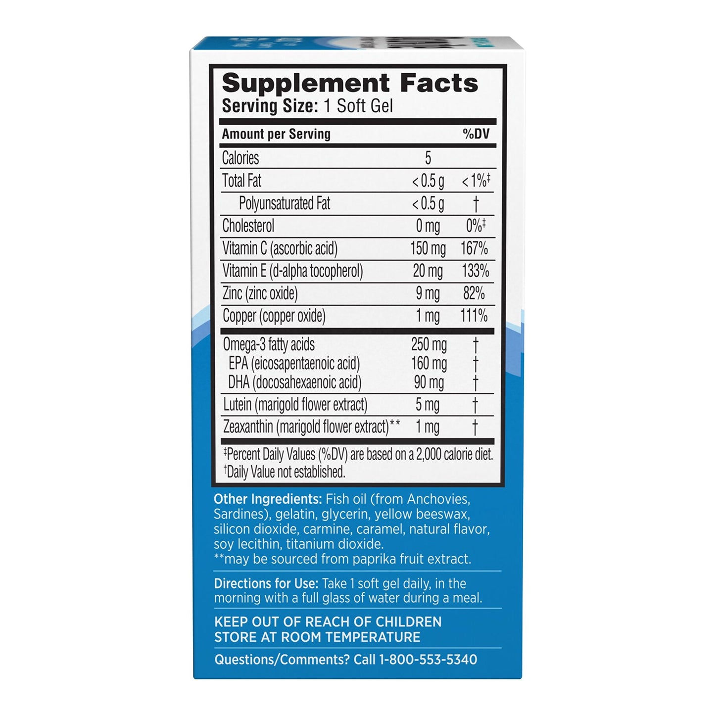 Ocuvite® Adult 50+ Multivitamin Supplement 32420846530