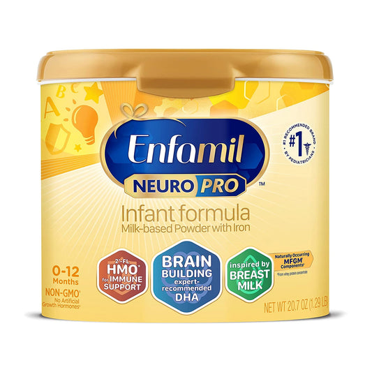 Enfamil NeuroPro™ Infant Formula Milk-Based Powder with Iron, 20.7-oz. canister 472505