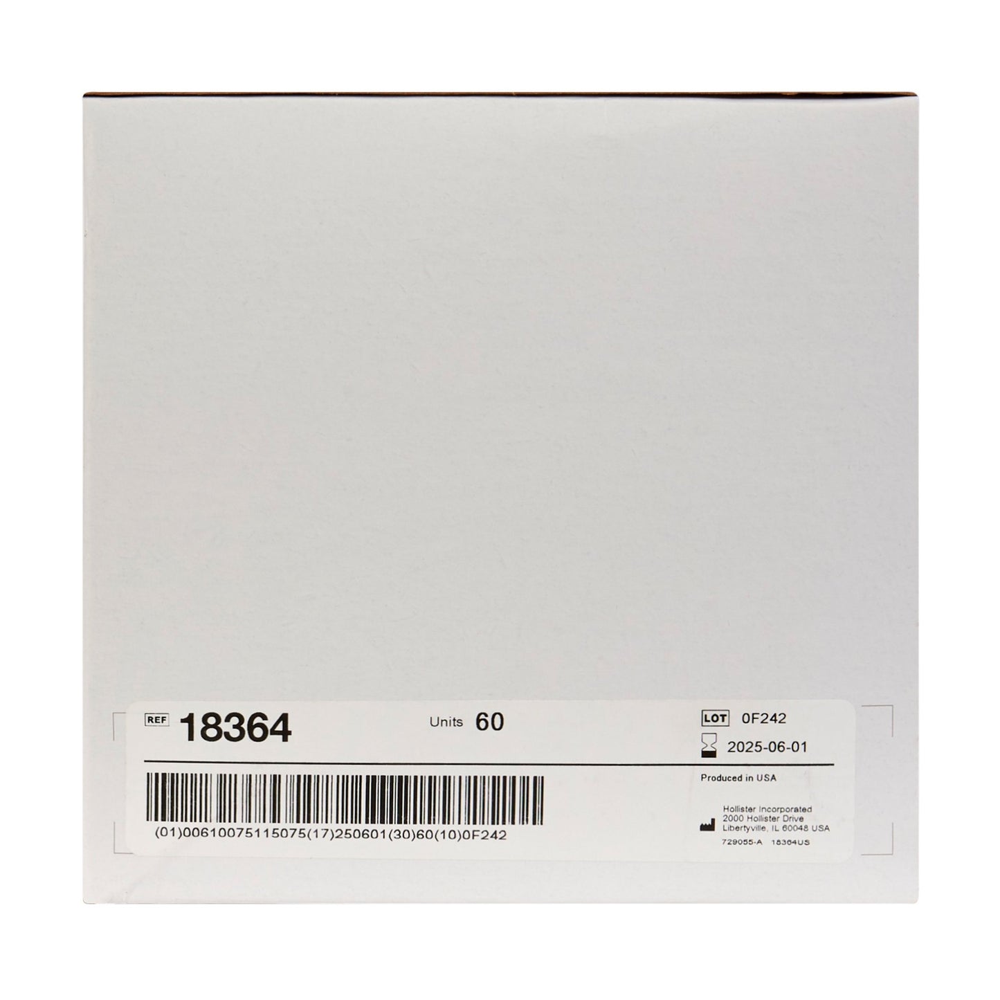 New Image™ 2-Piece Transparent Ostomy Pouch, Pre-cut to Fit 70 mm Stomas, Blue 18364